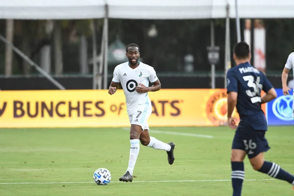 Sporting Kansas City Face Minnesota United Podczas Mls Powraca Turniej — Zdjęcie stockowe