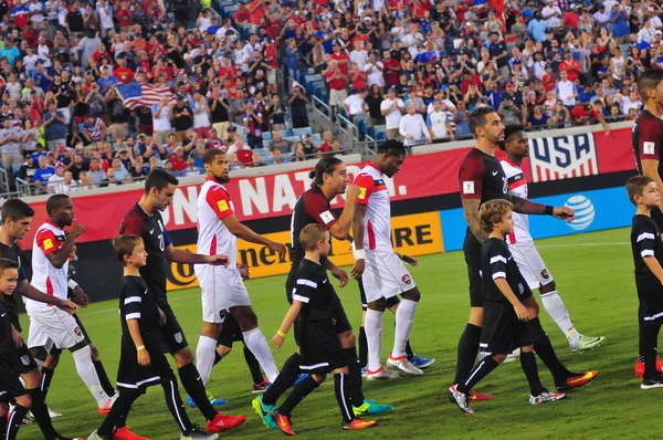 Usa Fotbollslag Värd Trinidad Tobago Everbank Field Jacksonville Florida Den — Stockfoto