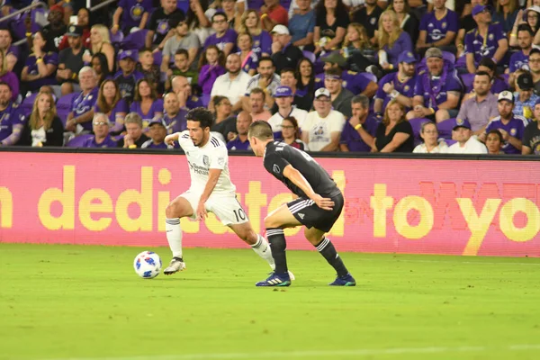 Orlando City Ospita Terremoti San Jose All Exploria Stadium Aprile — Foto Stock