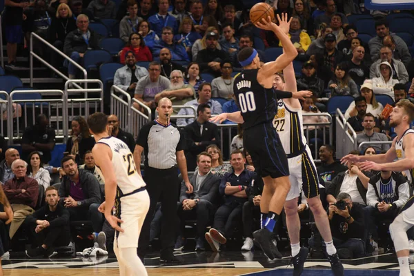 Orlando Magic Hospeda Indiana Pacers Amway Center Orlando Florida Janeiro — Fotografia de Stock