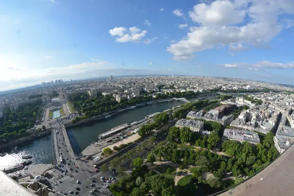 Die Verschönerte Stadt Paris Frankreich Mai 2017 — Stockfoto