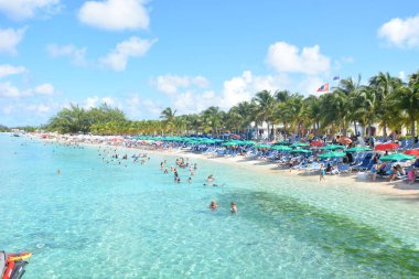 19 Eylül 2016 'da Türk ve Caicos' taki Güzel Büyük Türk Adası.   