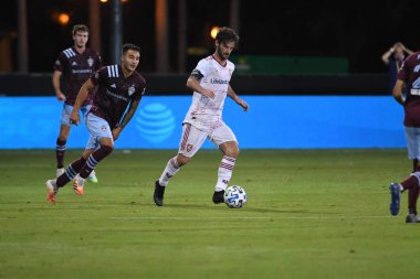 Real Salt Lake, 12 Temmuz 2020 'de Orlando Florida' da düzenlenen MLS Sırt Turnuvası sırasında Colorado Rapids ile karşı karşıya.