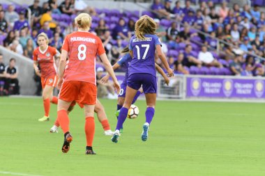 Orlando Pride 28 Haziran 2018 tarihinde Orlando City Stadyumu 'nda Houston Dash' e ev sahipliği yaptı. Fotoğraf: Marty Jean-Louis