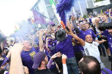 Orlando City 26 Temmuz 2018 'de Florida Exploria Stadyumu' nda NYC FC 'ye ev sahipliği yaptı. Fotoğraf: Marty Jean-Louis