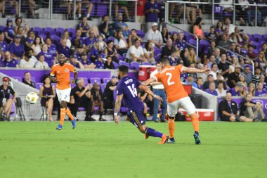 Orlando City SC, 22 Eylül 2018 'de Florida Exploria Stadyumu' nda Houston Dynamo 'yu ağırladı..