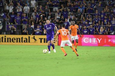 Orlando City SC, 22 Eylül 2018 'de Florida Exploria Stadyumu' nda Houston Dynamo 'yu ağırladı..