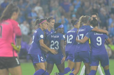 Orlando Pride 12 Ağustos 2017 'de Orlando City Stadyumu' nda New Jersey Sky Blue FC 'ye ev sahipliği yapmaktadır..  