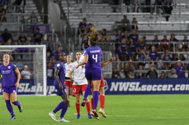 Orland Pride, 25 Ağustos 2018 'de Orlando Florida' daki Exploria Stadyumu 'nda Chicago Red Stars' a ev sahipliği yapıyor..  