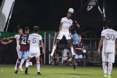 Real Salt Lake, 12 Temmuz 2020 'de Orlando Florida' da düzenlenen MLS Sırt Turnuvası sırasında Colorado Rapids ile karşı karşıya.