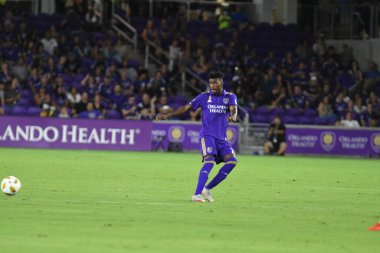 Orlando City SC, 22 Eylül 2018 'de Florida Exploria Stadyumu' nda Houston Dynamo 'yu ağırladı..