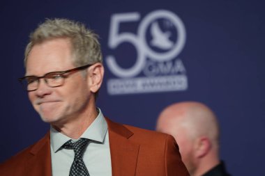 15 Ekim 2019 'da Nashville, Tennessee' deki Linbscome Üniversitesi 'nde verilen 50. GMA Dove Ödülleri sırasında kırmızı halı. 