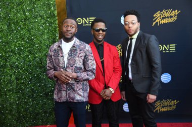 24 Mart 2018 Cumartesi günü Las Vegas 'taki Orleans Resort' ta düzenlenen 33. Yıldız Ödülleri Kırmızı Halı sırasında ünlüler.