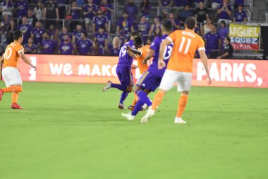 Orlando City SC, 22 Eylül 2018 'de Florida Exploria Stadyumu' nda Houston Dynamo 'yu ağırladı..