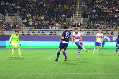 Orlando City, 24 Ağustos 2016 'da Orlando Florida' daki Kamp Dünyası Stadyumunda Toronto FC 'ye ev sahipliği yaptı..