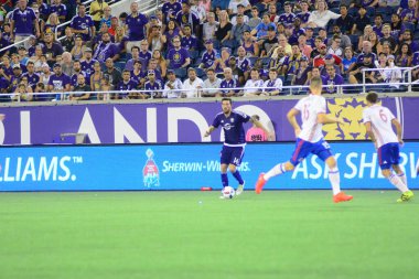 Orlando City, 24 Ağustos 2016 'da Orlando Florida' daki Kamp Dünyası Stadyumunda Toronto FC 'ye ev sahipliği yaptı..