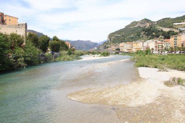 16 Mayıs 2014 'te Güzel Ventimiglia Şehri. 