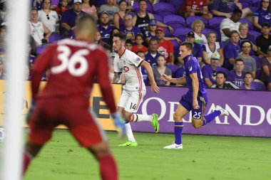 Orlando City 14 Temmuz 2018 'de Florida Exploria Stadyumu' nda Toronto FC 'ye ev sahipliği yaptı. Fotoğraf: Marty Jean-Louis