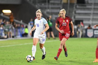 ABD, 7 Mart 2018 tarihinde Orlando City Stadyumu 'ndaki SheBelives Kupası' nda İngiltere ile karşı karşıya geldi.. 