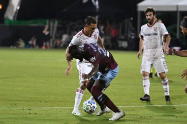 Real Salt Lake, 12 Temmuz 2020 'de Orlando Florida' da düzenlenen MLS Sırt Turnuvası sırasında Colorado Rapids ile karşı karşıya.