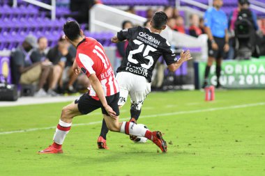 Korintliler, 10 Ocak 2018 'de Orlando City Stadyumu' nda düzenlenen Florida Kupası 'nda PSV Eindhoven' a karşı..  
