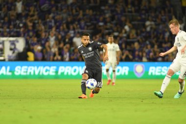 Orlando City 21 Nisan 2018 'de Orlando Florida' daki Exploria Stadyumu 'nda San Jose depremlerine ev sahipliği yaptı.. 