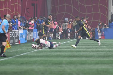 1 Ağustos 2018 tarihinde Atlanta 'daki Mercedez Benz Stadyumu' nda tüm yıldızlar Juventus 'a karşı.. 