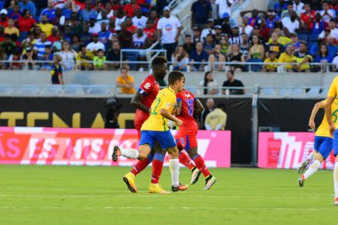 Brezilya, 8 Haziran 2016 tarihinde Orlando Florida 'daki Copa America Centenario' da Haiti ile karşılaştı..