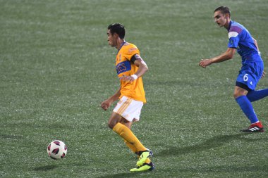 Atlanta United sunucusu Tigres & MLS Homegrown takımları 31 Temmuz 2018 'de Atlanta, Georgia' da düzenlenen MLS All Star haftasında.