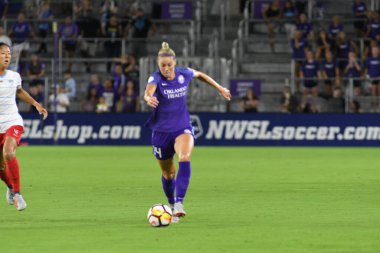 Orland Pride, 25 Ağustos 2018 'de Orlando Florida' daki Exploria Stadyumu 'nda Chicago Red Stars' a ev sahipliği yapıyor.. 