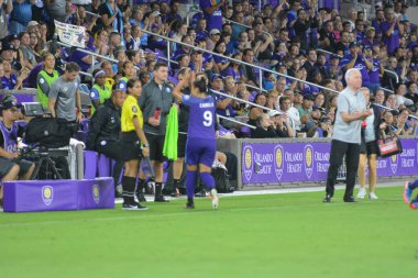 Orlando Pride 12 Ağustos 2017 'de Orlando City Stadyumu' nda New Jersey Sky Blue FC 'ye ev sahipliği yapmaktadır..  