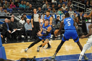 Orlando Magic 10 Kasım 2019 'da Indiana Pacers' ı Amway Center 'da ağırlıyor. Fotoğraf: Marty Jean-Louis