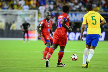 Brezilya, 8 Haziran 2016 tarihinde Orlando Florida 'daki Copa America Centenario' da Haiti ile karşılaştı..