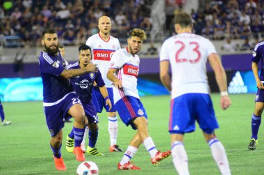 Orlando City, 24 Ağustos 2016 'da Orlando Florida' daki Kamp Dünyası Stadyumunda Toronto FC 'ye ev sahipliği yaptı..