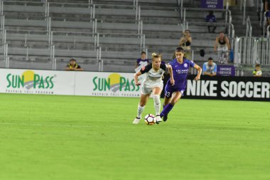 Orlando Pride, 23 Mayıs 2018 'de Orlando Florida' daki Exploria Stadyumu 'nda Kuzey Carolina Cesareti' ne ev sahipliği yapmaktadır..  