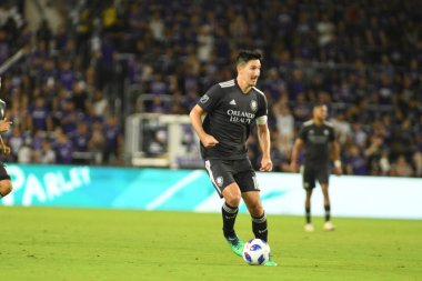 Orlando City 21 Nisan 2018 'de Orlando Florida' daki Exploria Stadyumu 'nda San Jose depremlerine ev sahipliği yaptı.. 