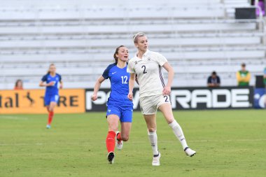 Fransa, 7 Mart 2018 tarihinde Orlando 'daki Orlando City Stadyumu' nda oynanan SheBelives Kupası 'nda Almanya ile karşı karşıya geldi..  