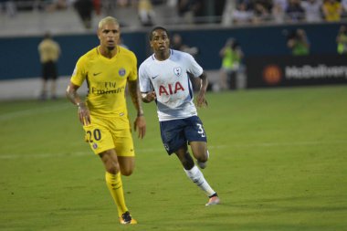 Paris Saint-Germain, Tottenham Hotspur 'a karşı 22 Temmuz 2017' de Orlando Florida 'daki Citrus Bowl' da.  