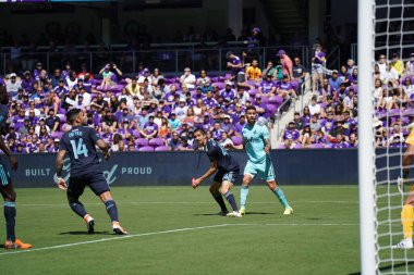 Orlando City SC 20 Nisan 2019 'da Orlando City Stadyumu' nda Vancouver Whitecaps 'a ev sahipliği yapıyor..  