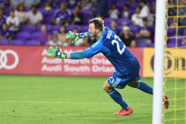 Orlando City SC, 22 Eylül 2018 'de Florida Exploria Stadyumu' nda Houston Dynamo 'yu ağırladı..