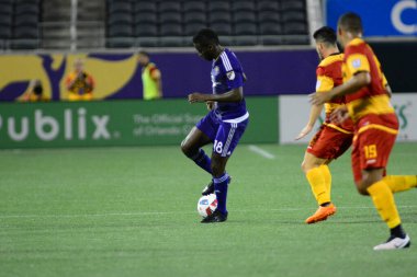 Orlando City SC, 29 Haziran 2016 'da Orlando Florida' daki Kamp Dünyası Stadyumu 'nda Fort Lauderdale Strikers' a ev sahipliği yaptı..