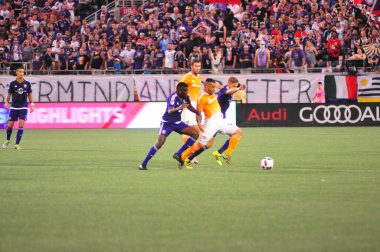 Orlando City SC, 8 Temmuz 2016 'da Orlando Florida' daki Camp World Stadyumu 'nda Houston Dynamo' ya ev sahipliği yaptı..