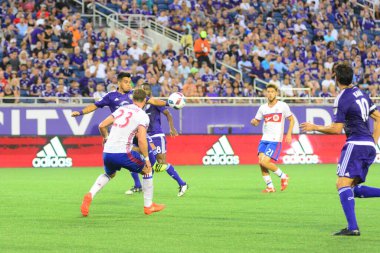 Orlando City, 24 Ağustos 2016 'da Orlando Florida' daki Kamp Dünyası Stadyumunda Toronto FC 'ye ev sahipliği yaptı..