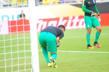 Brezilya, 8 Haziran 2016 tarihinde Orlando Florida 'daki Copa America Centenario' da Haiti ile karşılaştı..