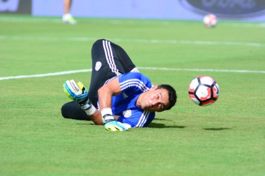 Kosta Rika, Copa America Centenario sırasında Paraguay ile Orlando Florida 'daki Dünya Kampı Stadyumu' nda karşılaştı.. 