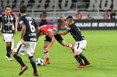 Korintliler, 10 Ocak 2018 'de Orlando City Stadyumu' nda düzenlenen Florida Kupası 'nda PSV Eindhoven' a karşı..  