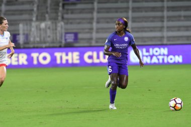 Orland Pride, 25 Ağustos 2018 'de Orlando Florida' daki Exploria Stadyumu 'nda Chicago Red Stars' a ev sahipliği yapıyor..  