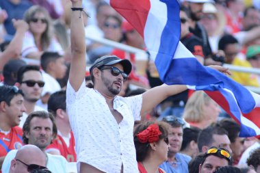 Kosta Rika, Copa America Centenario sırasında Paraguay ile Orlando Florida 'daki Dünya Kampı Stadyumu' nda karşılaştı.. 