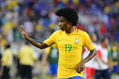 Brezilya, 8 Haziran 2016 tarihinde Orlando Florida 'daki Copa America Centenario' da Haiti ile karşılaştı..