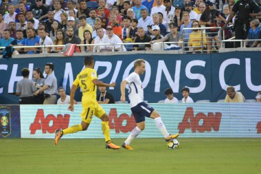 Paris Saint-Germain, Tottenham Hotspur 'a karşı 22 Temmuz 2017' de Orlando Florida 'daki Citrus Bowl' da.  